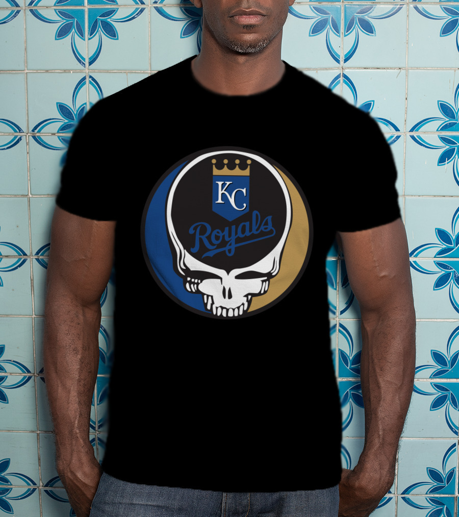 Kansas City Royals Grateful Dead Steal Your Face T-Shirt