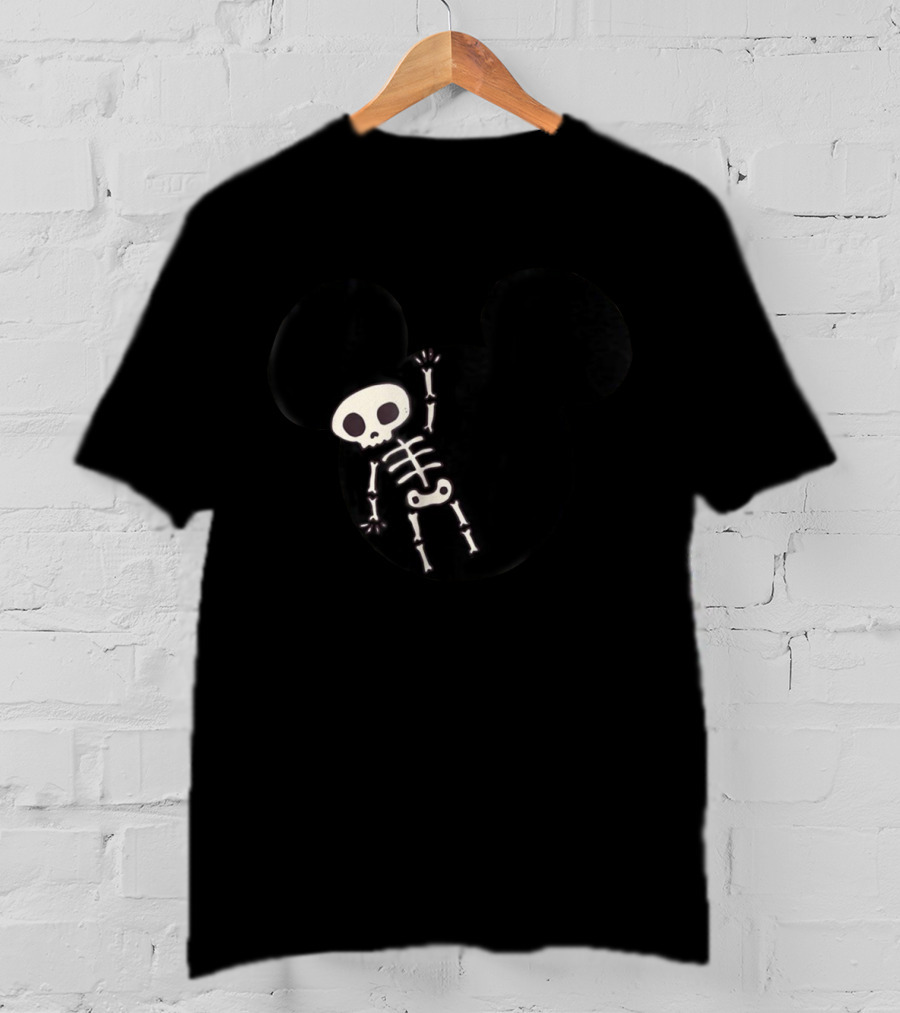 Skeleton Mickey Halloween T T-Shirt