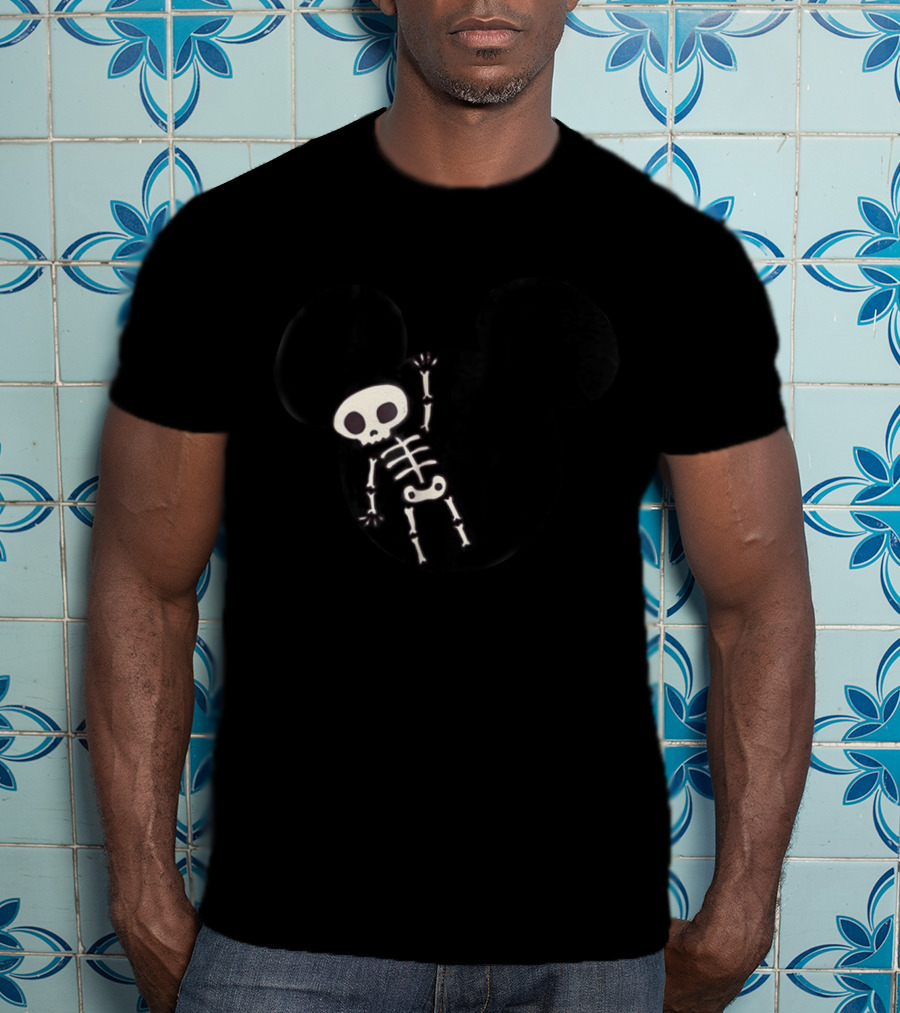 Skeleton Mickey Halloween T T-Shirt