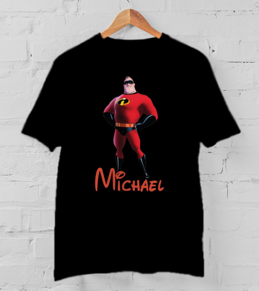 Mr. Incredible Michael The Incredibles Disney Pixar Superhero T-Shirt