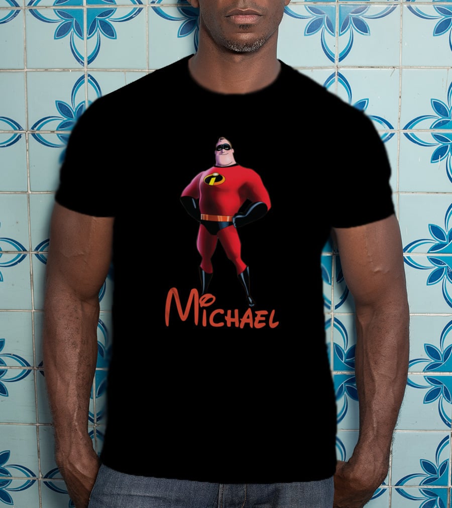 Mr. Incredible Michael The Incredibles Disney Pixar Superhero T-Shirt