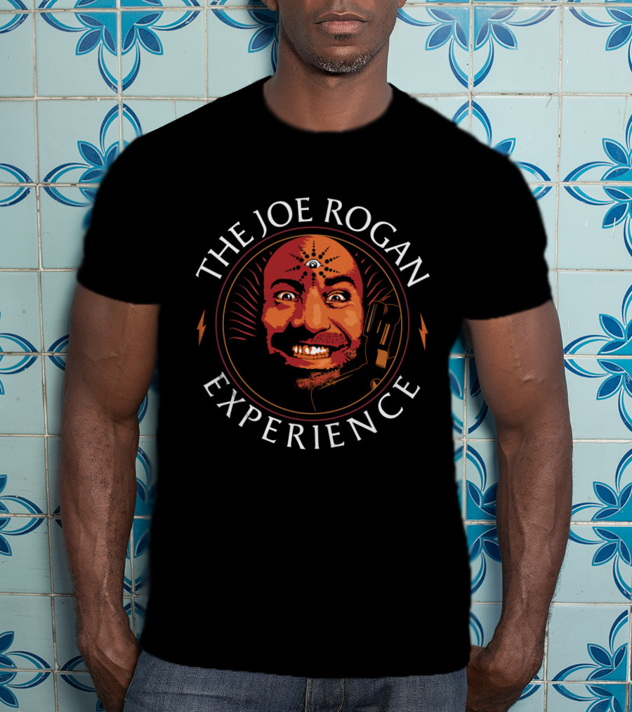 The Joe Rogan Experience Smiling Third Eye Headphones T-Shirt