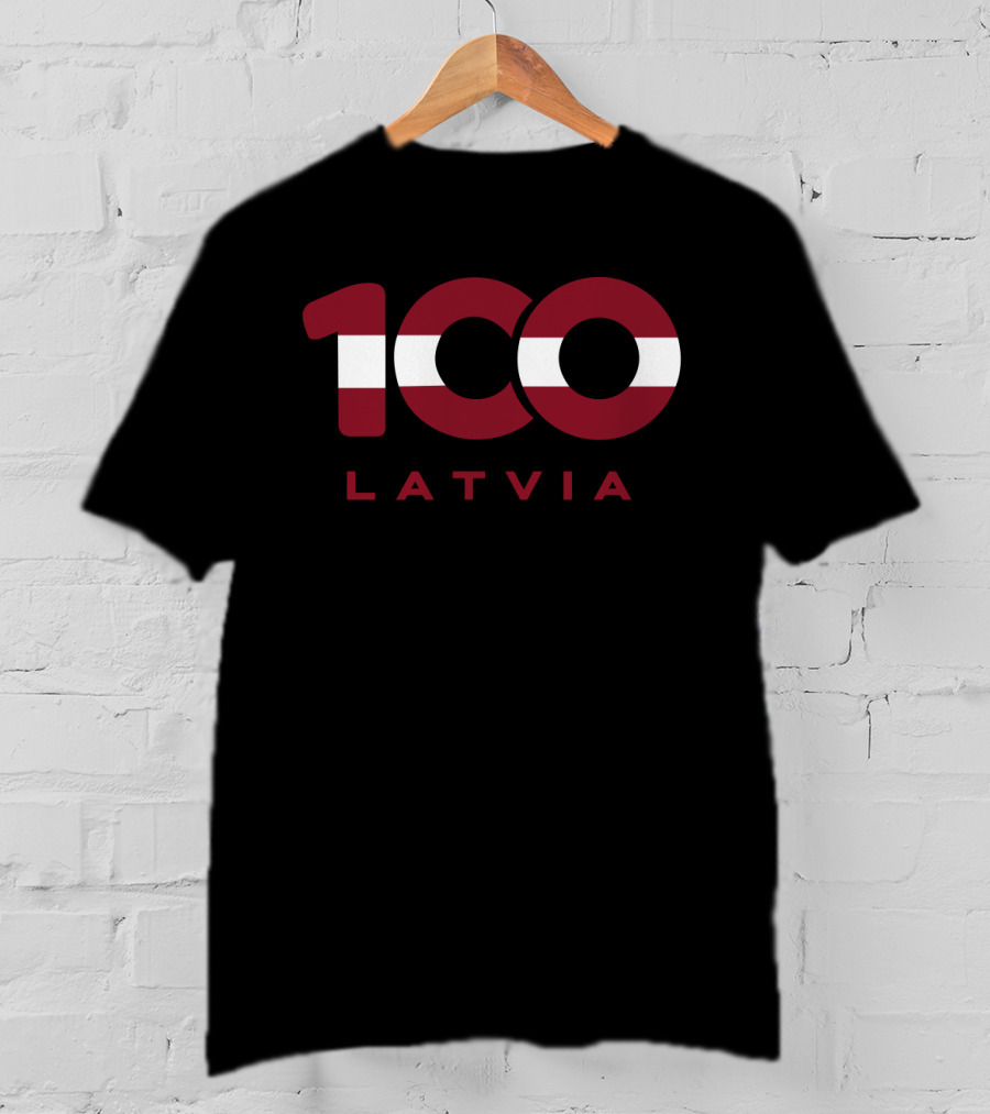 100 Latvia Centennial T-Shirt