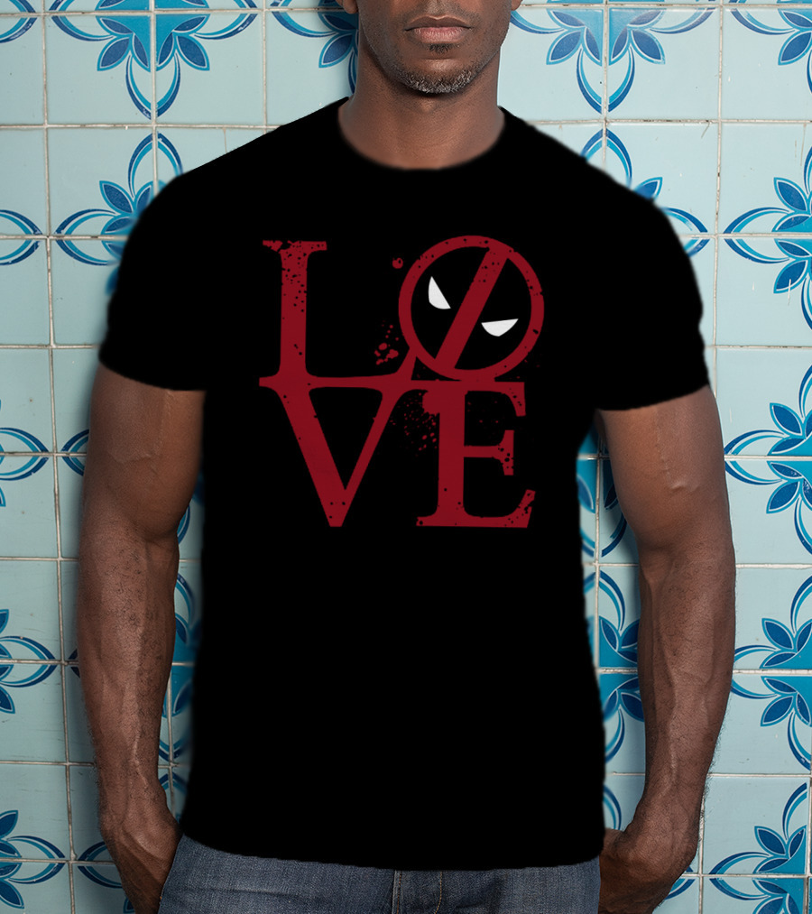 Love Deadpool Iconic Mask T-Shirt