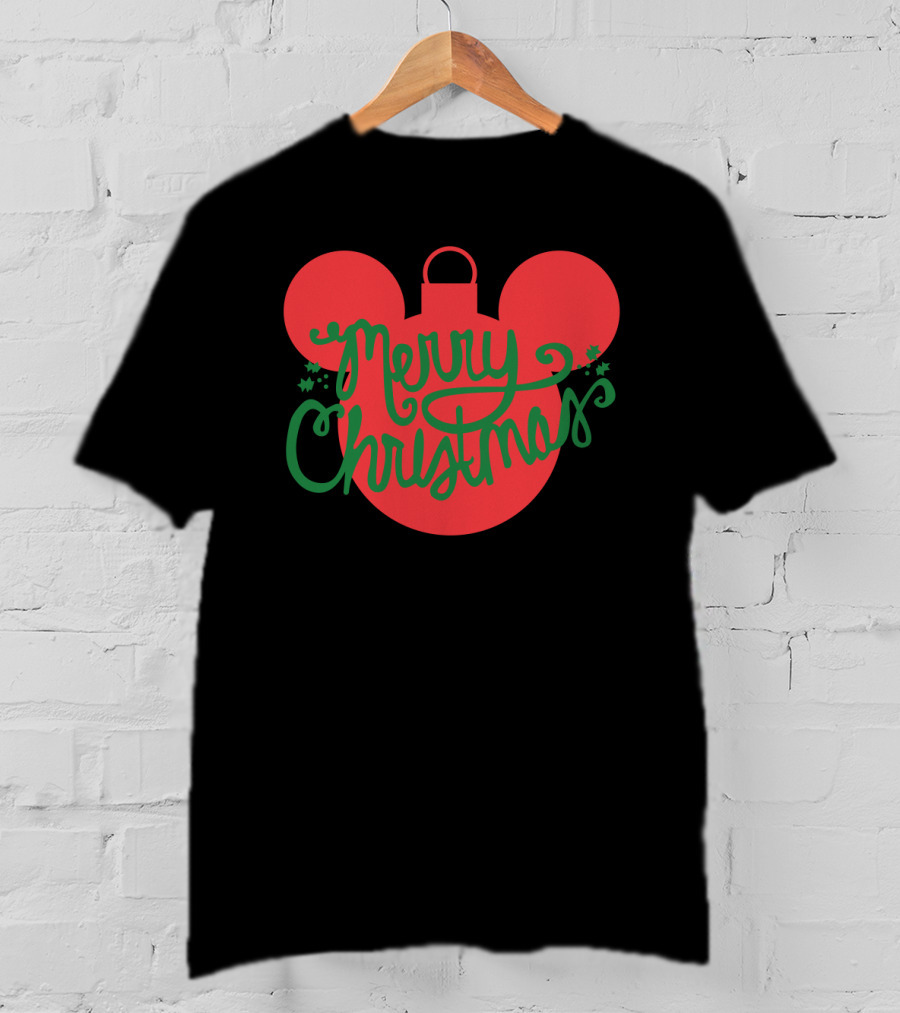 Merry Christmas Mickey Mouse T-Shirt