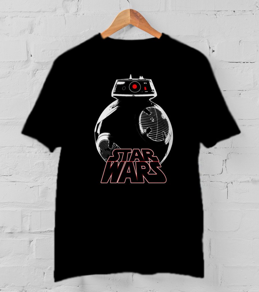 Star Wars BB-9E Droid Monochrome T-Shirt