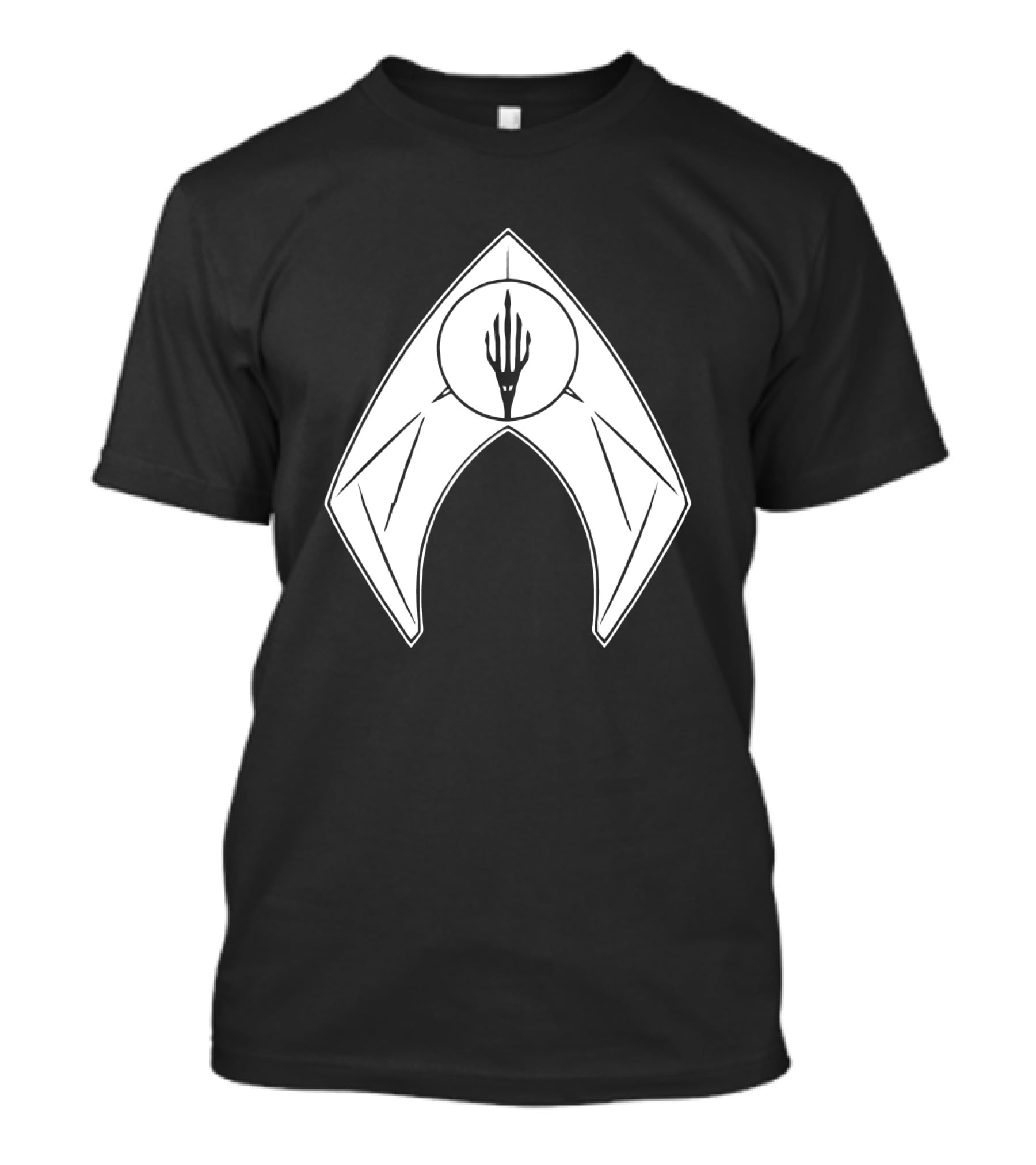 Aquaman Trident Symbol Superhero Icon T-Shirt