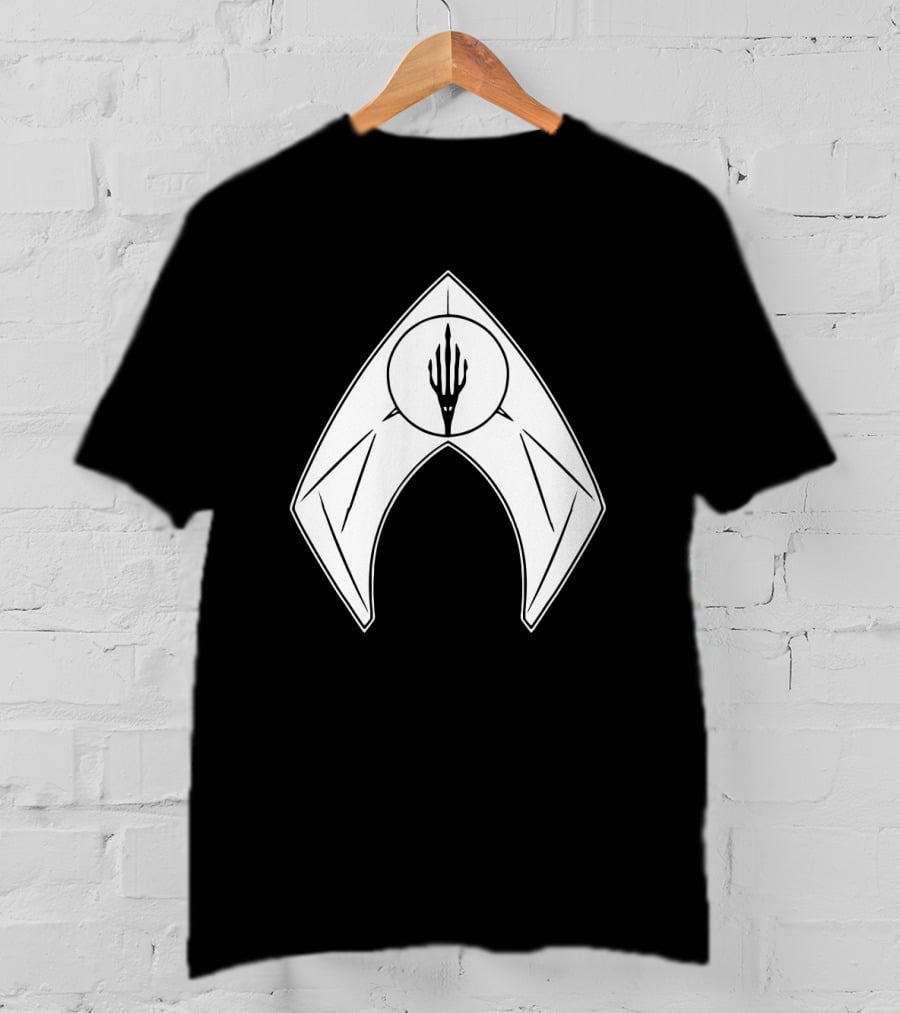 Aquaman Trident Symbol Superhero Icon T-Shirt