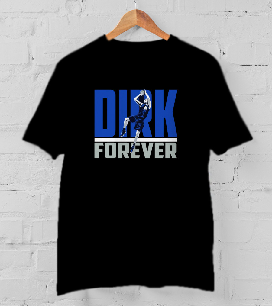 DIRK FOREVER Basketball Legend Iconic No. 41 T-Shirt