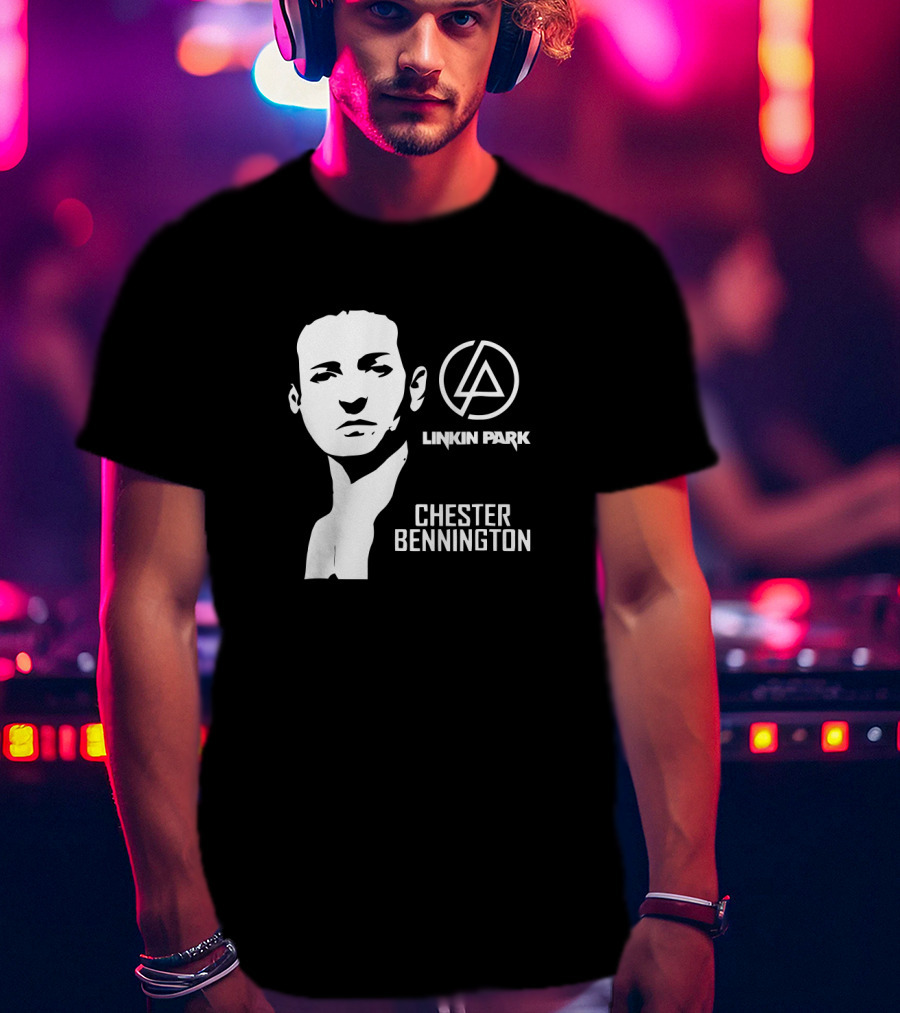 Linkin Park Chester Bennington Iconic Portrait T-Shirt