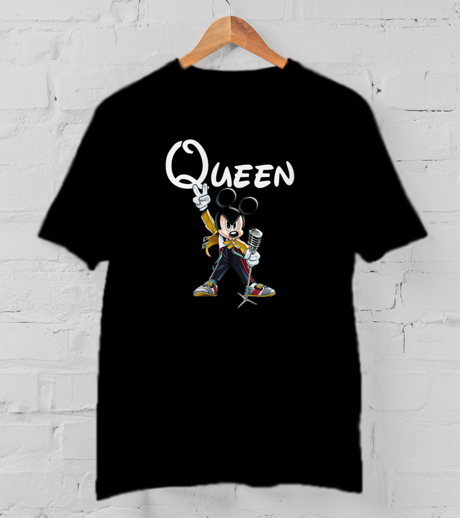 Queen Mickey Freddie Mercury Christmas T-Shirt