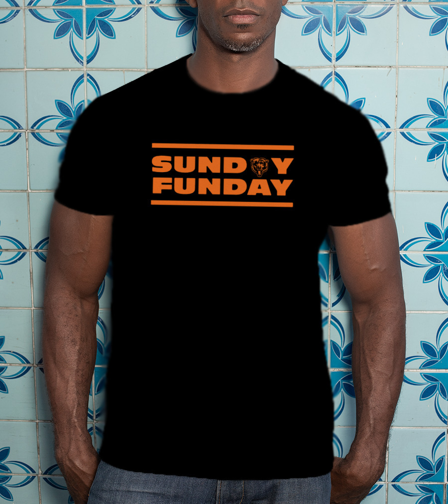 Sunday Funday Chicago Bears Bear T-Shirt