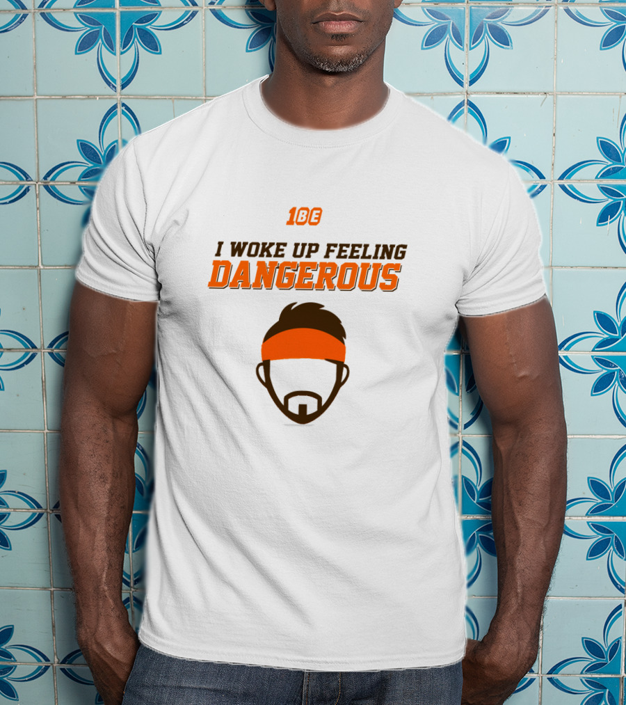1BE I Woke Up Feeling Dangerous Headband T-Shirt