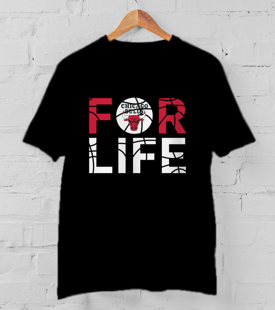 Chicago Bulls Basketball For Life Fans T-Shirt