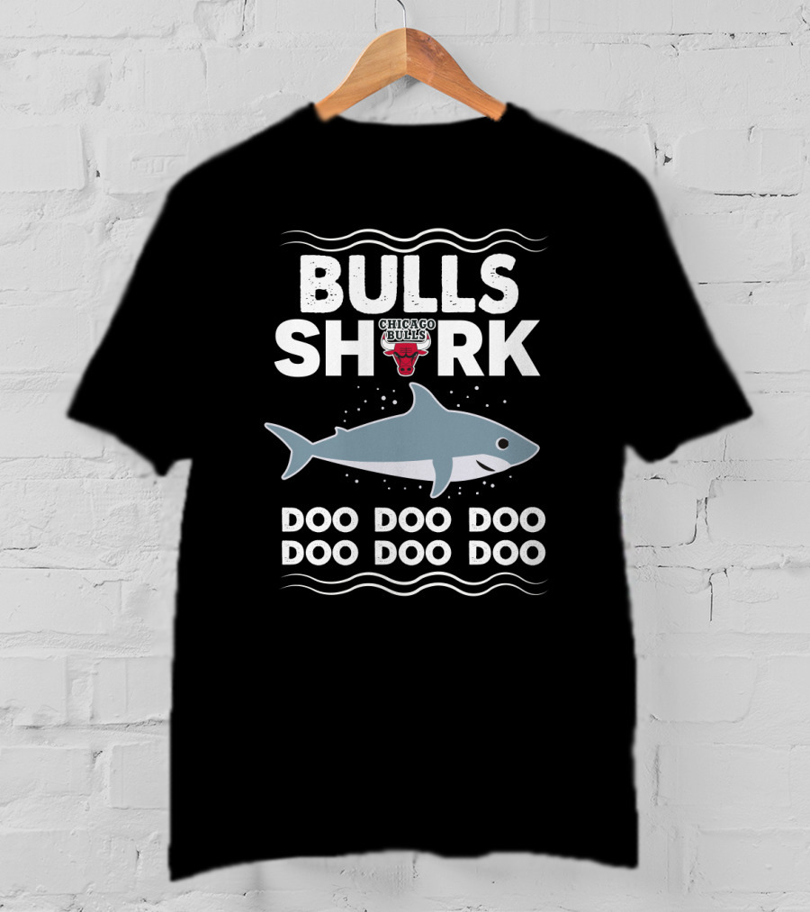 Bulls Shark Chicago Bulls Doo Doo Doo Doo Doo Doo T-Shirt