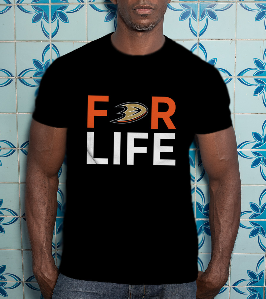 Anaheim Ducks Logo For Life T-Shirt