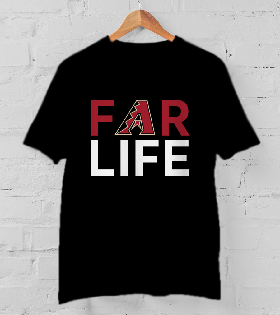 Arizona Diamondbacks Fan Life With Iconic Team T-Shirt