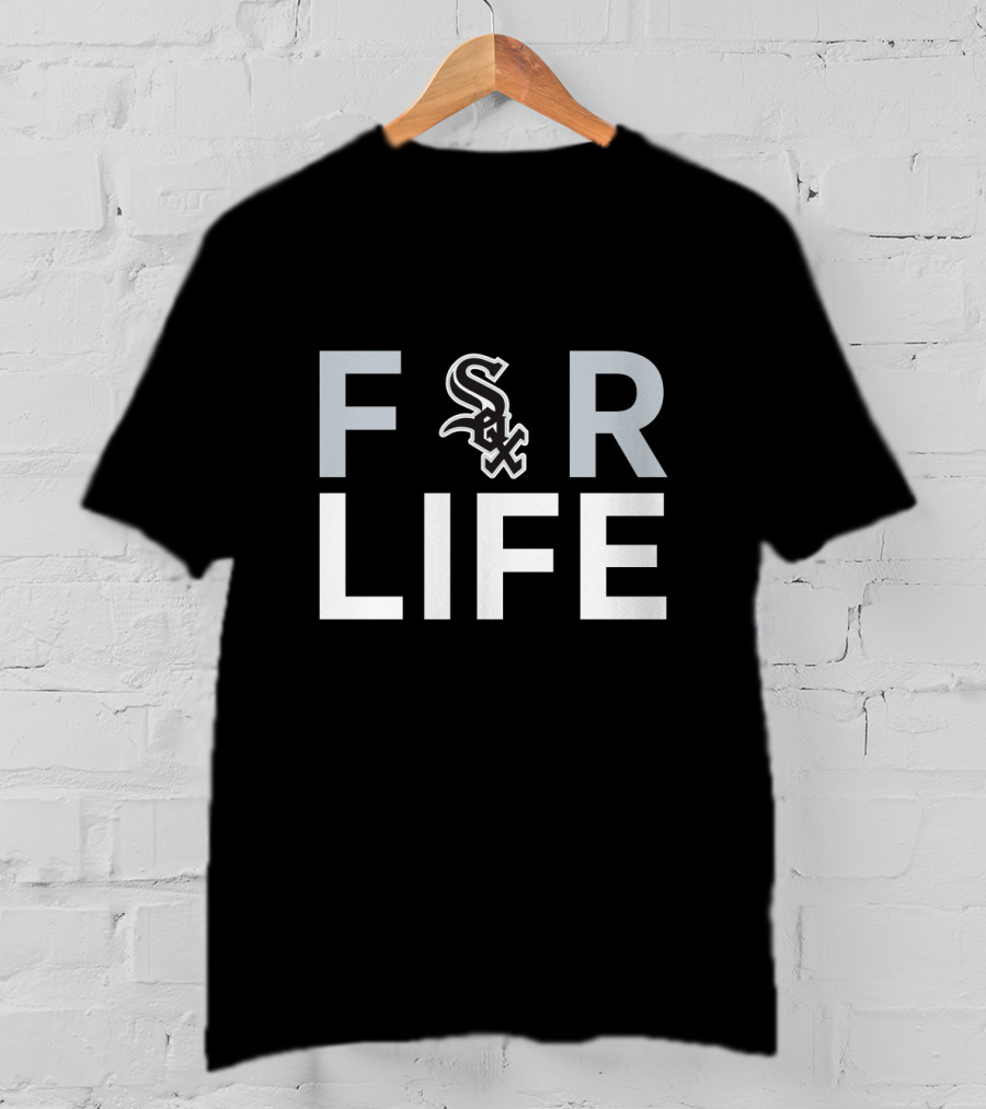 Chicago White Sox Fans Loyalty For Life Emblem T-Shirt