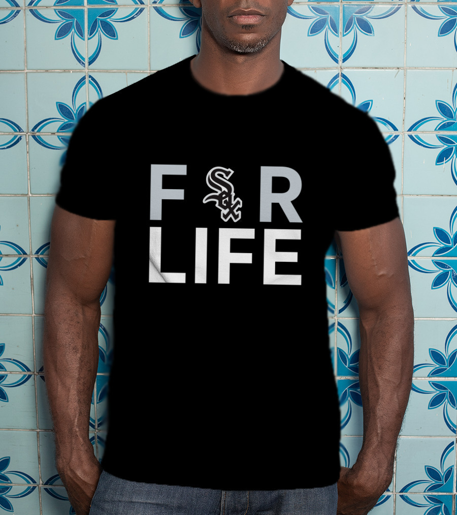 Chicago White Sox Fans Loyalty For Life Emblem T-Shirt