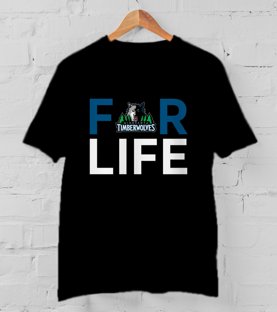 Minnesota Timberwolves For Life Fans Passion T-Shirt