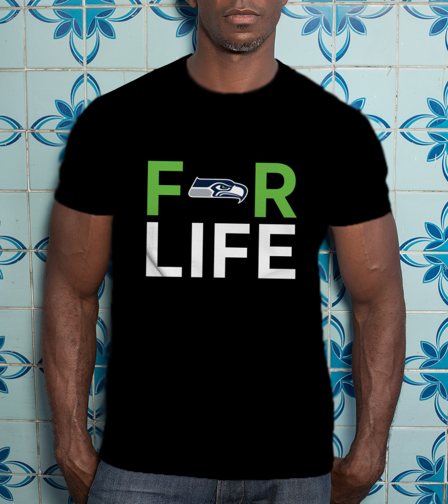 For Life Seahawks Fan Loyalty Nfl Team Spirit T-Shirt
