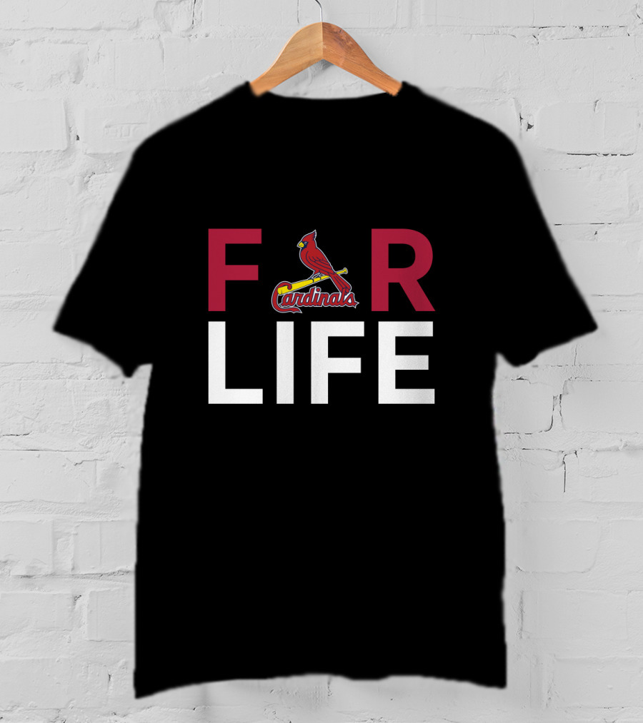 St. Louis Cardinals Fans For Life T-Shirt