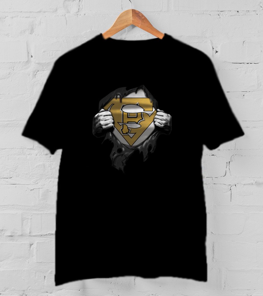 Pittsburgh Pirates Superman Logo Fan Fusion Redefined T-Shirt