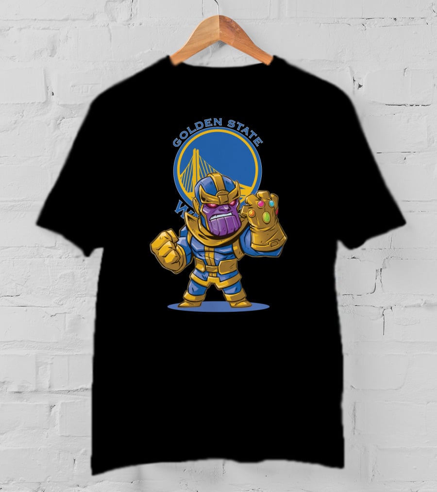 Golden State Warriors Thanos Crossover Fans T-Shirt