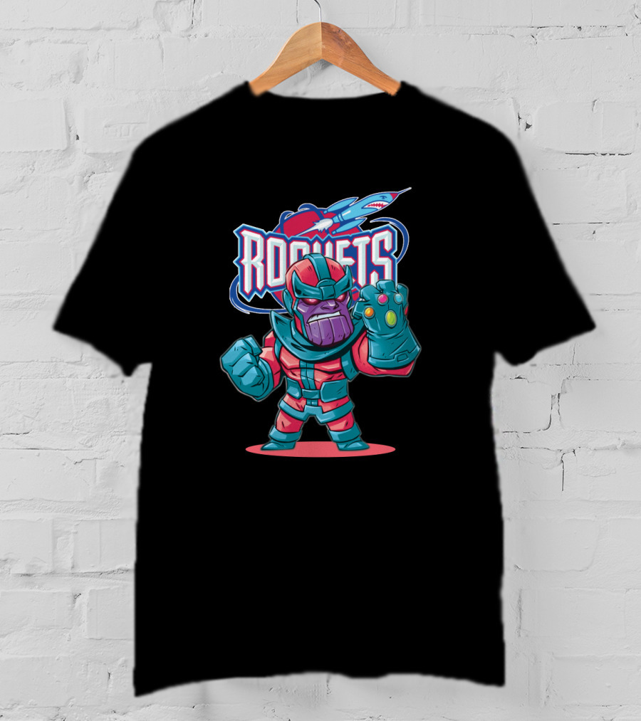 Rockets Fans Unite With Thanos Warrior Style T-Shirt