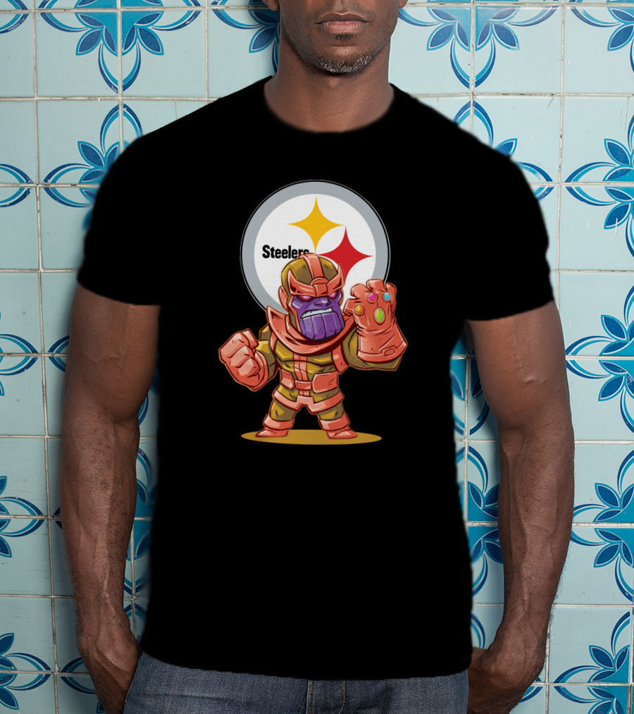 Thanos Steelers Superfan Fusion T-Shirt