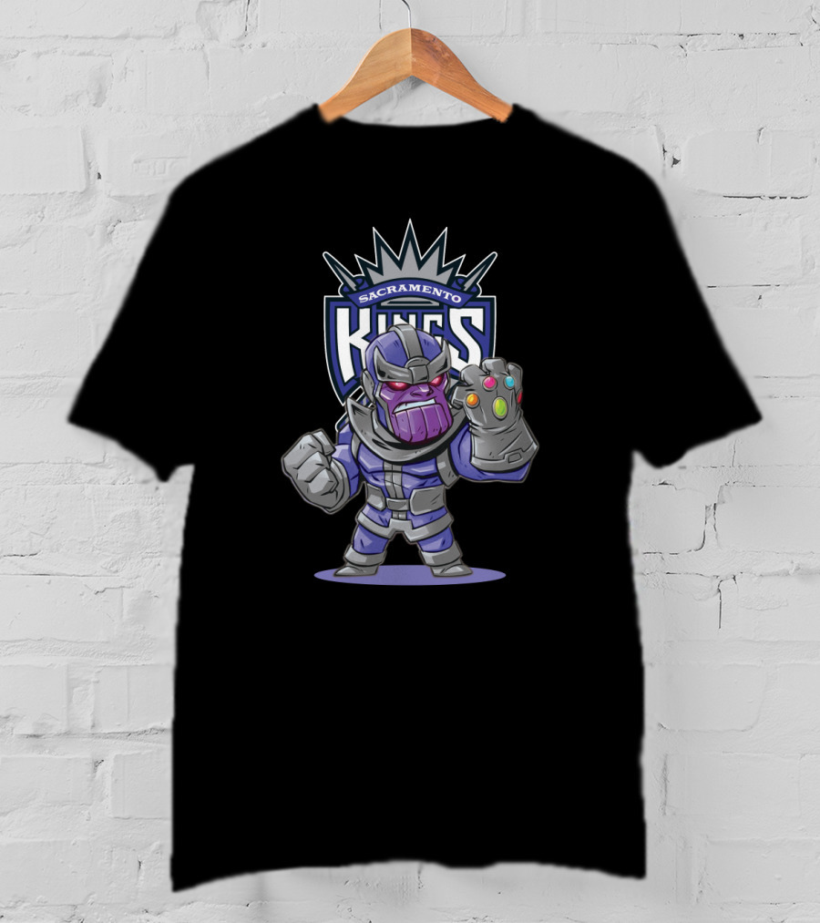 Thanos Sacramento Kings Crossover T-Shirt