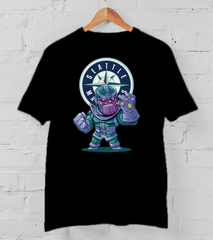 Seattle Mariners Fans Meet Iconic Thanos Character Crossover T-Shirt