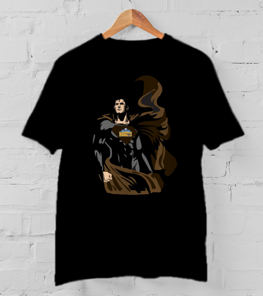 Superman Denver Nuggets Fan T-Shirt