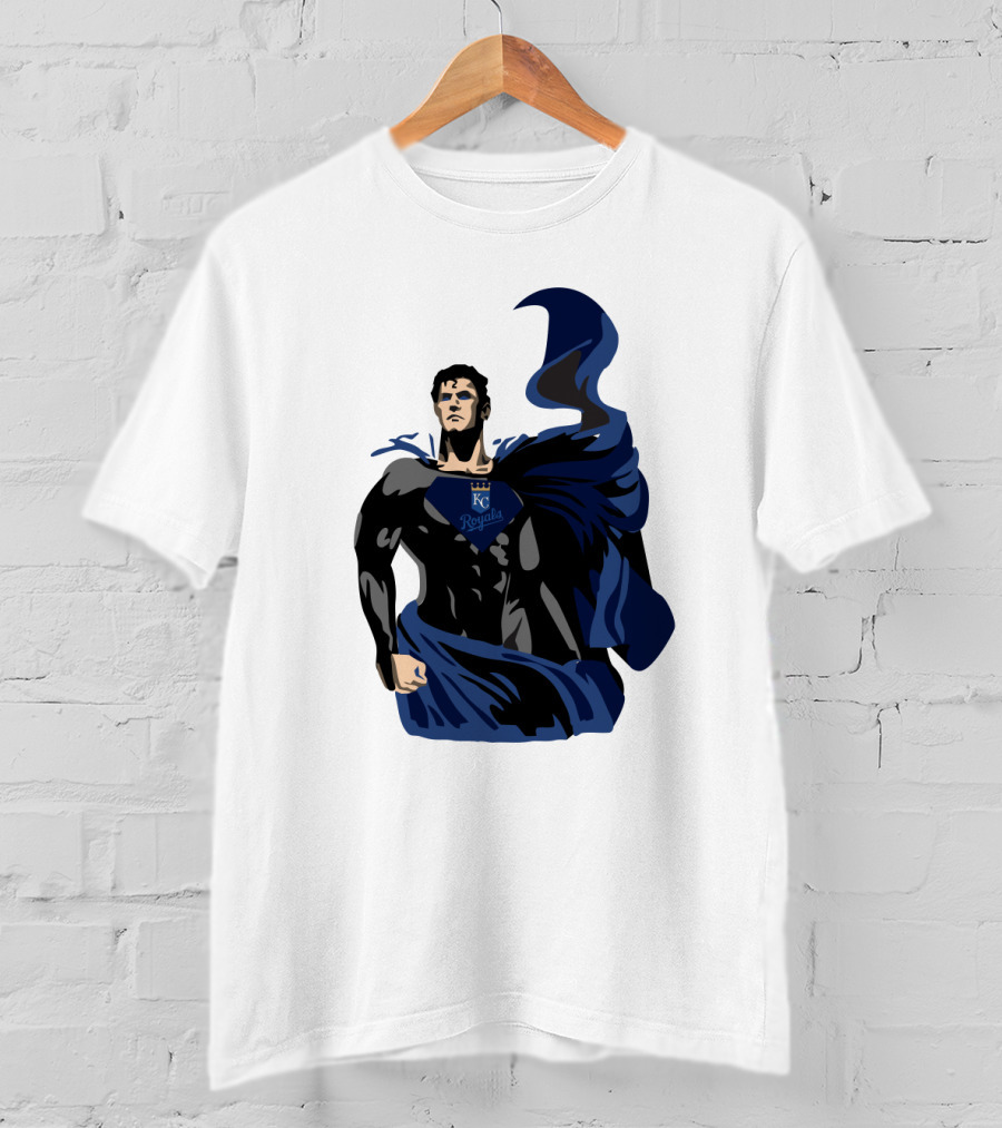 Kansas City Royals Superman Mashup T-Shirt