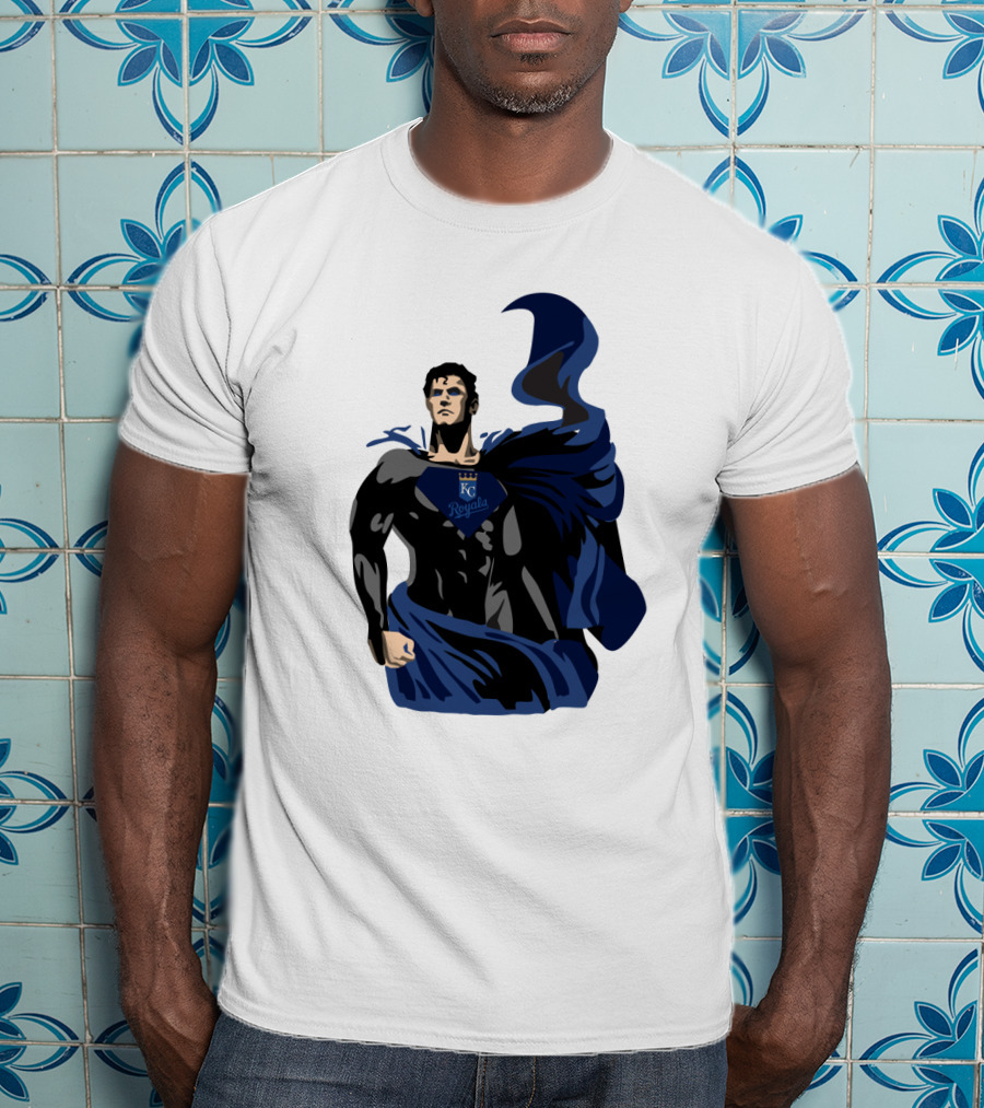 Kansas City Royals Superman Mashup T-Shirt