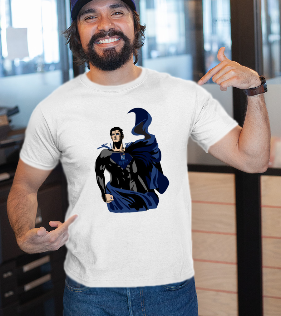 Kansas City Royals Superman Mashup T-Shirt