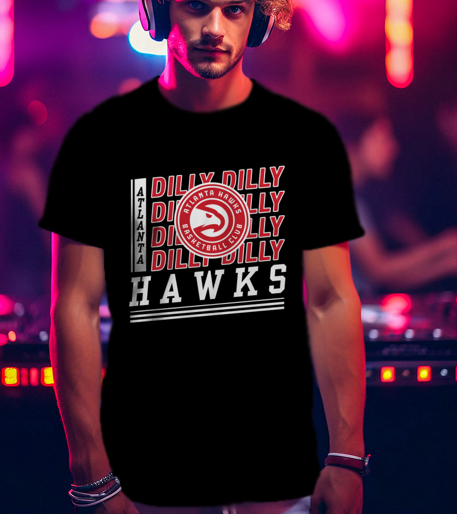 Atlanta Hawks Basketball Club Dilly Dilly Hawks T-Shirt
