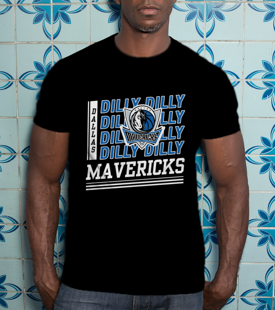 Dallas Mavericks Dilly Dilly Bud Light Mavericks Basketball Fan Gear T-Shirt