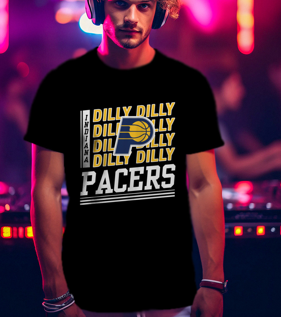 Indiana Pacers Dilly Dilly Basketball Fan Slogan T-Shirt