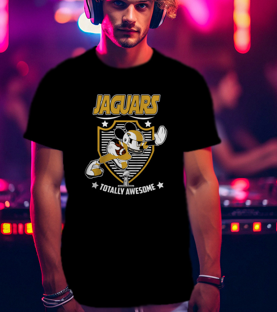 Jaguars Mickey Totally Awesome T-Shirt