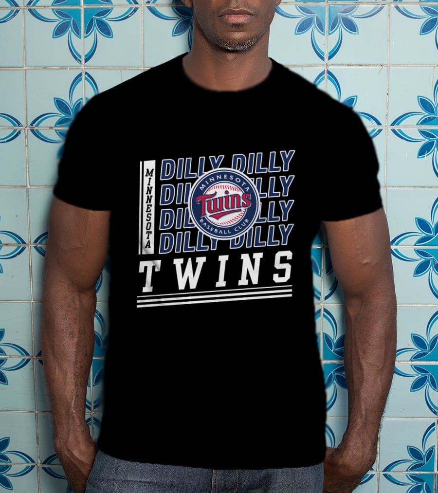 Minnesota Twins Baseball Club Dilly Dilly Repeat T-Shirt