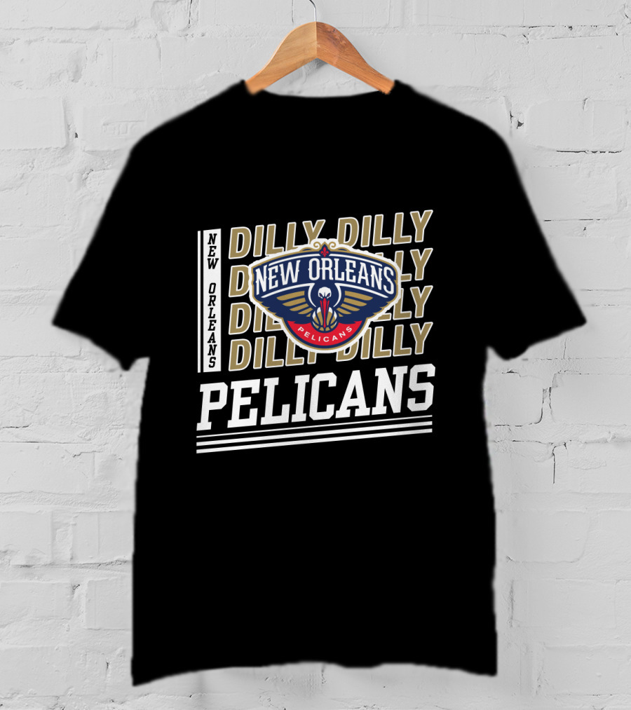 New Orleans Pelicans Dilly Dilly Bud Light Logo Nba T-Shirt