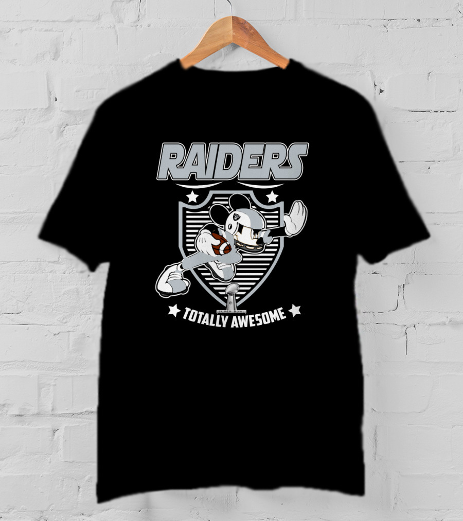 Raiders Mickey Totally Awesome T-Shirt