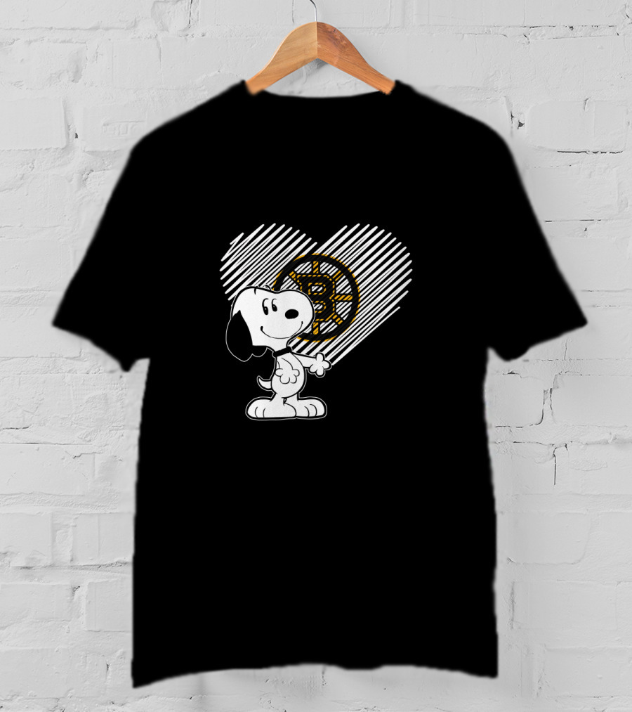 Snoopy Heart Bitcoin T-Shirt