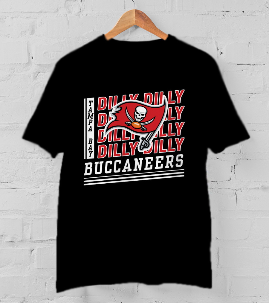 Tampa Bay Buccaneers Dilly Dilly Bud Light Football Celebration Banner T-Shirt