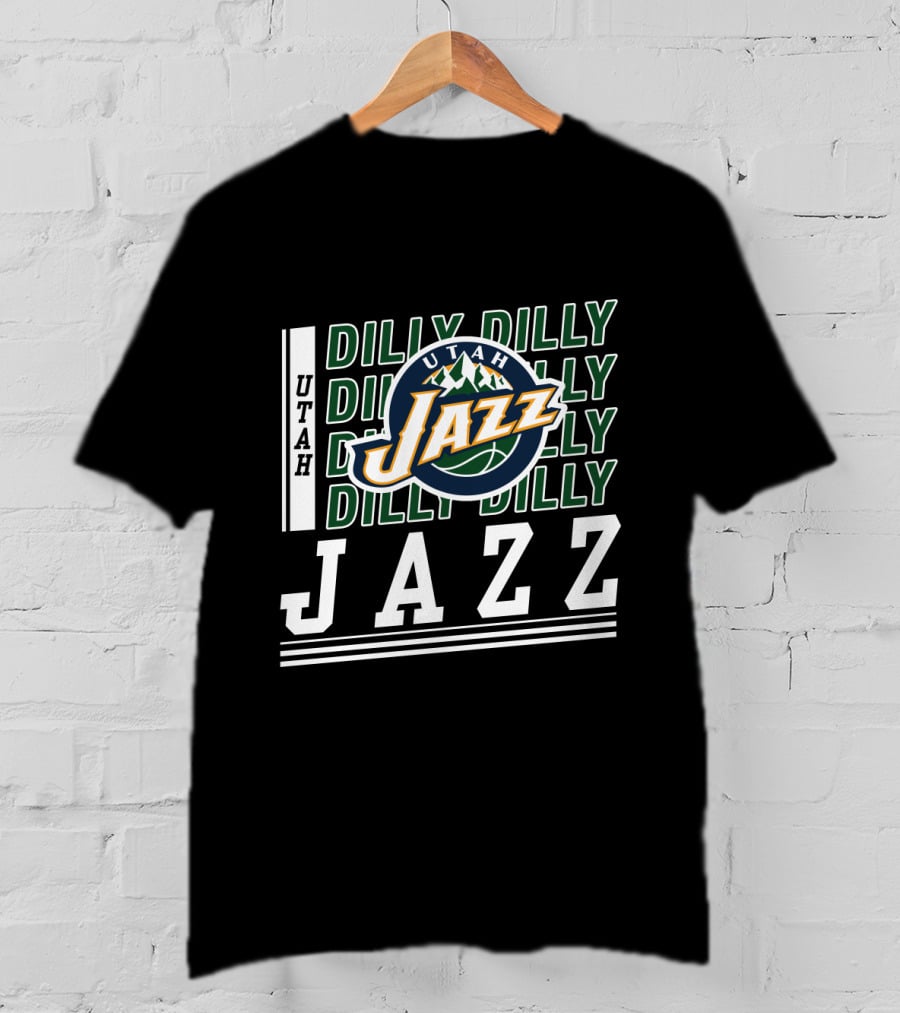 Utah Jazz Dilly Dilly Bud Light Basketball Fan T-Shirt