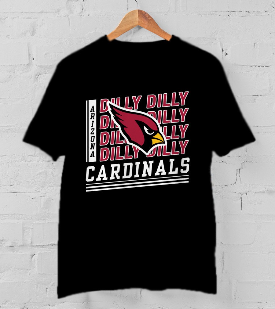 Arizona Cardinals Dilly Dilly Logo With Bud Light Collaboration T-Shirt
