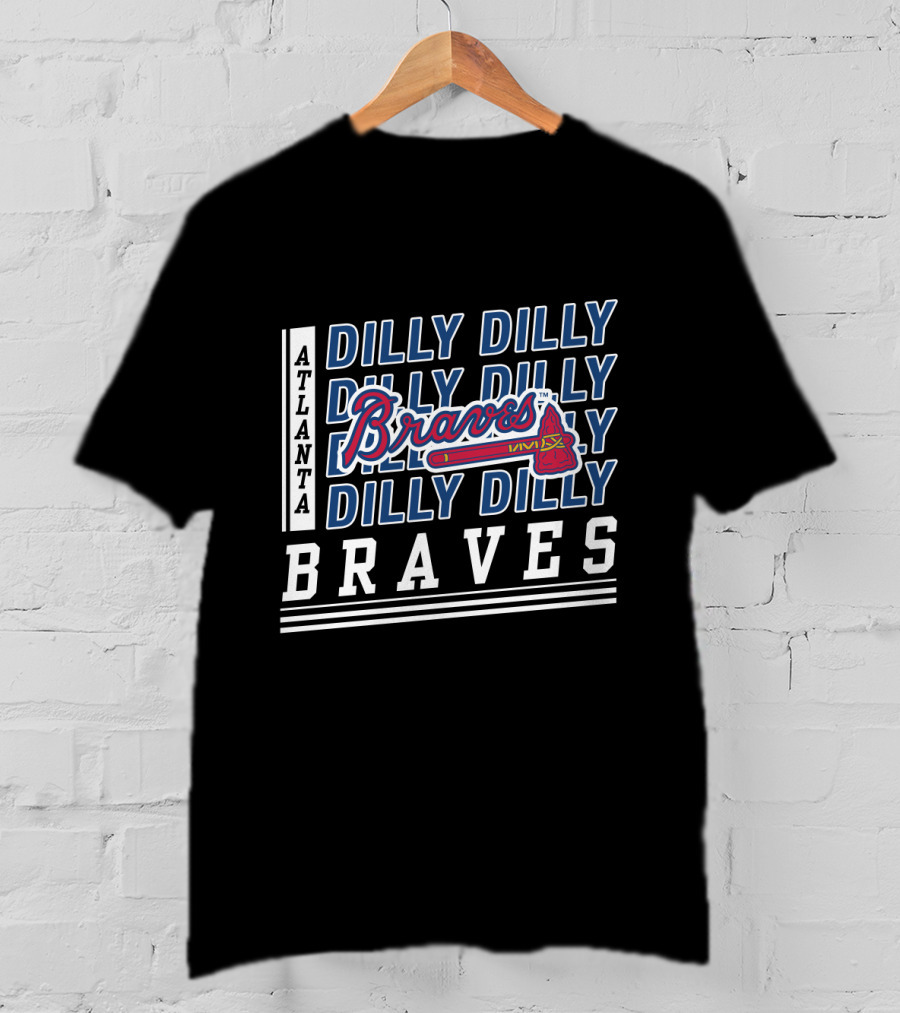 Atlanta Braves Dilly Dilly Braves Logo T-Shirt