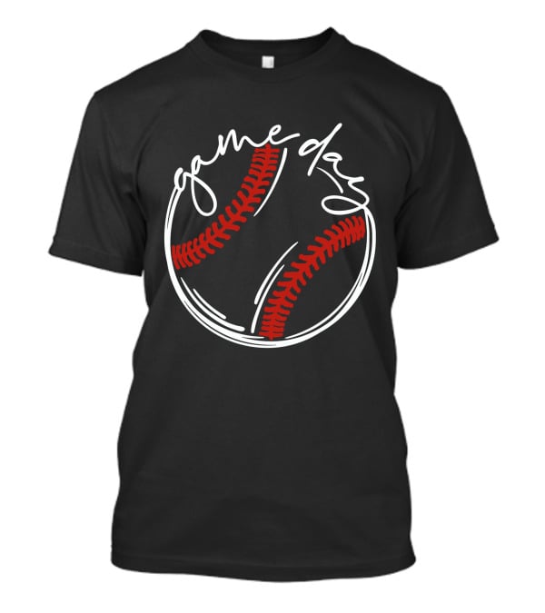 Game Day Baseball Mom Best T-Shirt
