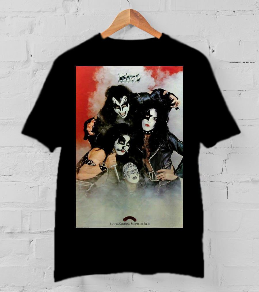 Kiss Band New On Casablanca Records And Tapes T-Shirt